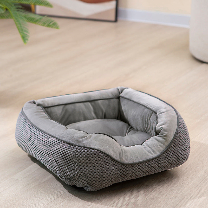 Cozy Calming Dog Bed – Soft & Comfortable Sleep Nest