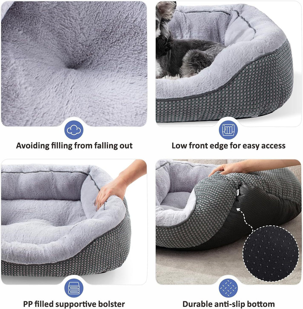 Cozy Calming Dog Bed – Soft & Comfortable Sleep Nest